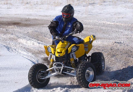 atv review can-am ds 450 mx racing