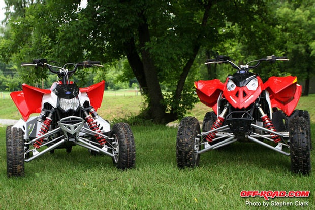 polaris outlaw side by side comparison 