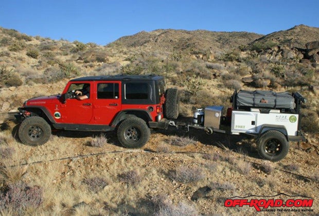 Jeep off road camping trailer #4