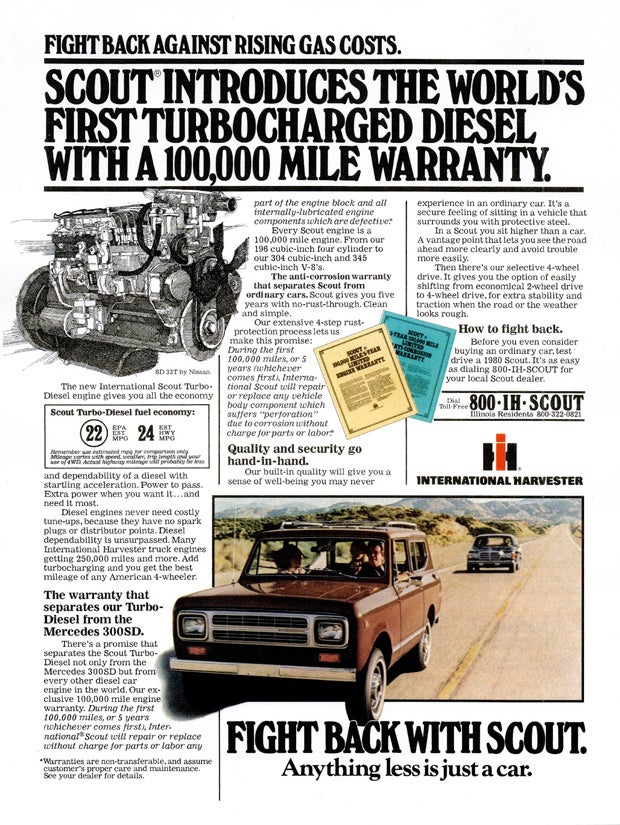 Turbocharged Diesel Warranty