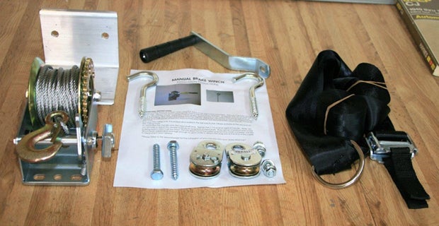 As always, make sure all the parts are included in the package and that the instructions are there as well.