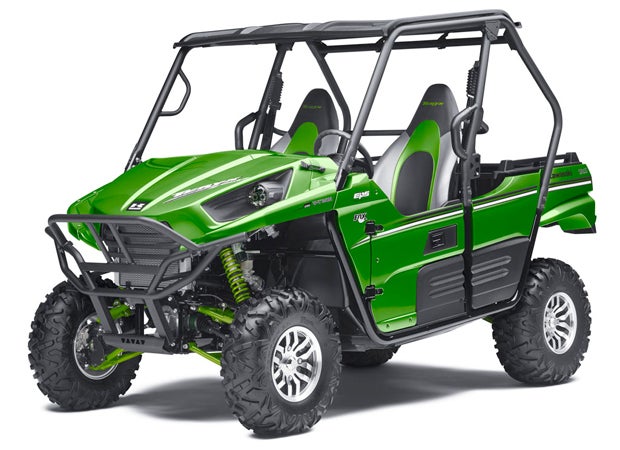 The standard Teryx has an MSRP of $12,999, while the LE (shown) will carry an MSRP of $14,999.
